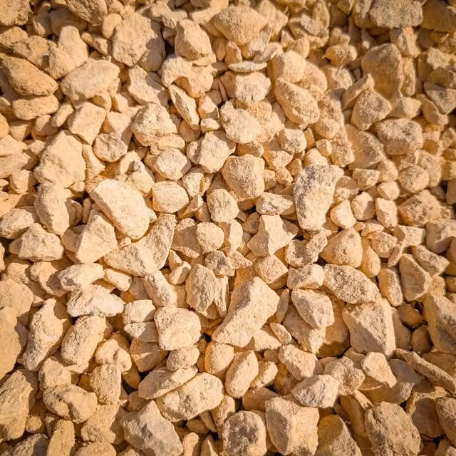 TurfWorld 20mm Cotswold Decorative Gravel Bulk Bag 850kg - Cotswold Cream