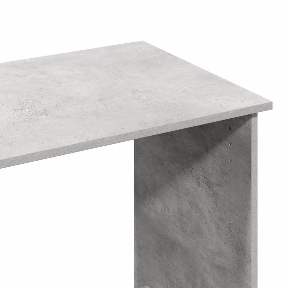 Berkfield Home Grey Decorative Writing Desk in Engineered Wood, W/D/H: 102 x 50 x 75 cm – 3