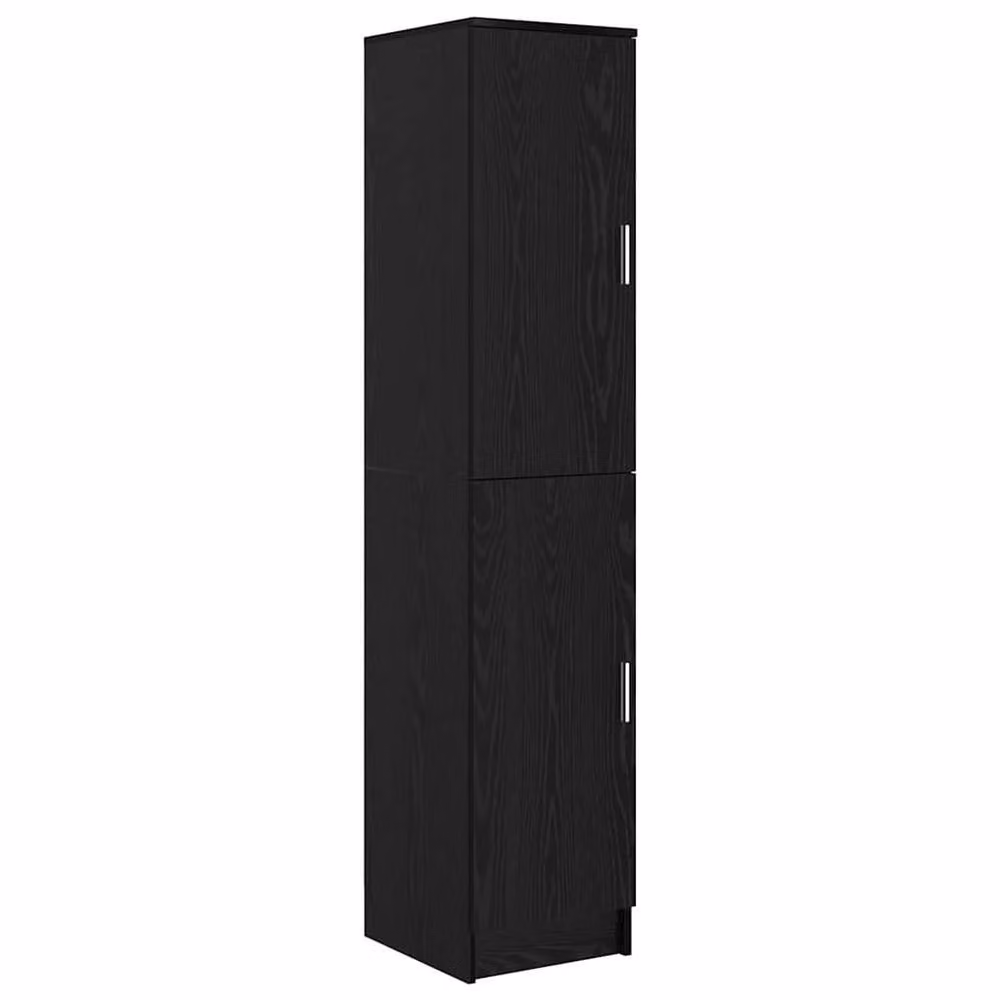 Berkfield Home Modern Buffet Cabinet in Black Oak Engineered Wood – 3