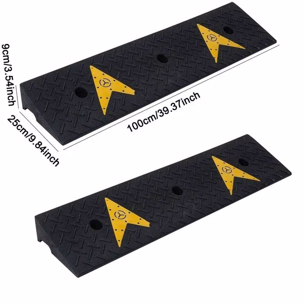 Havendro Black Rubber Ramps for Caravans, Cars, Trucks, Garages and Wheelchairs – 2