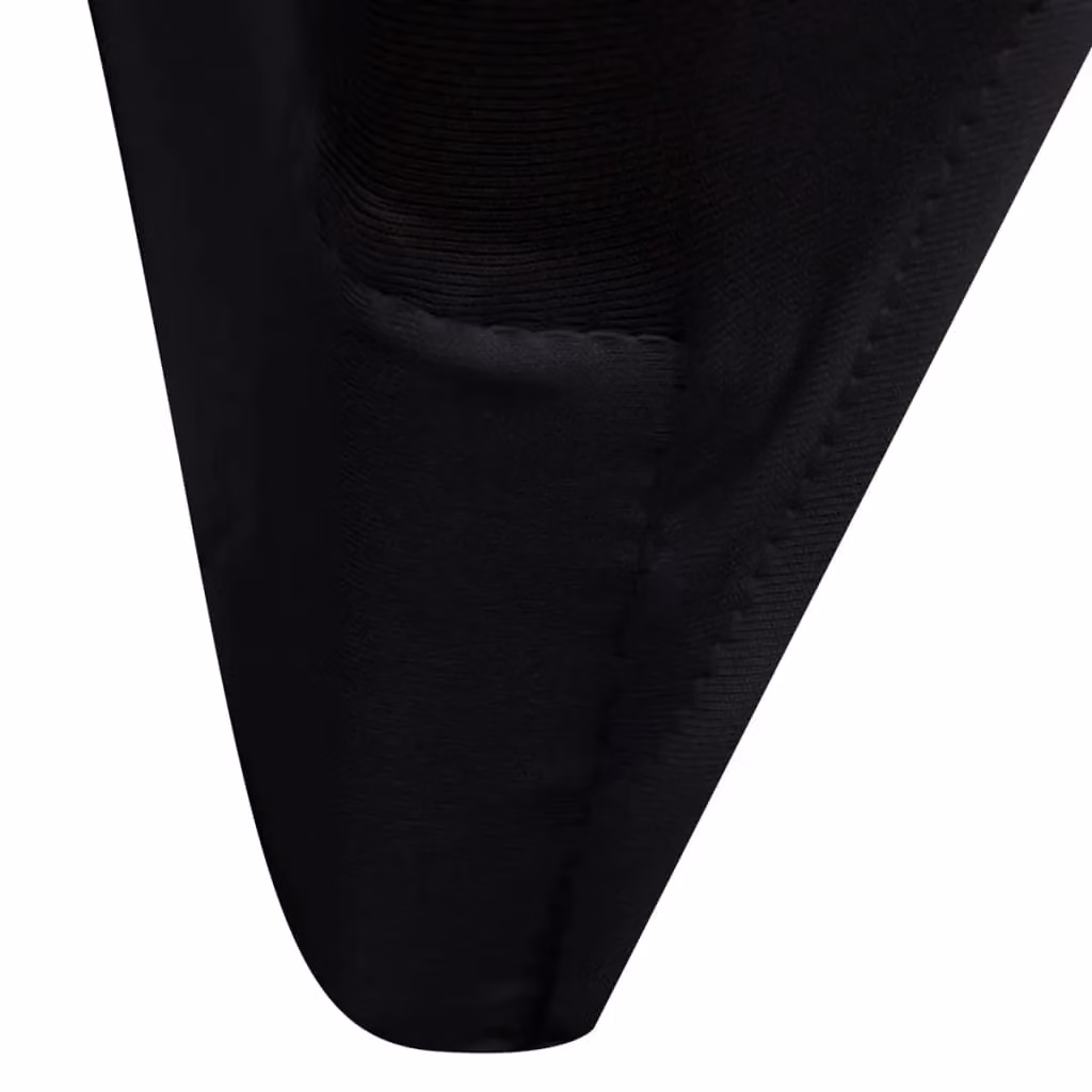 Berkfield Home Stretch Dining Chair Covers, Black, 24 Pack – 4