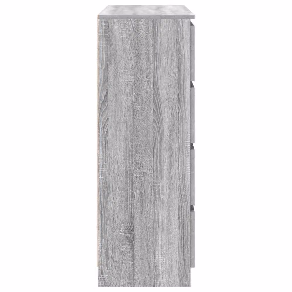 Berkfield Home Grey Sonoma Sideboard in Engineered Wood W/D/H: 100 x 35 x 99 cm – 2