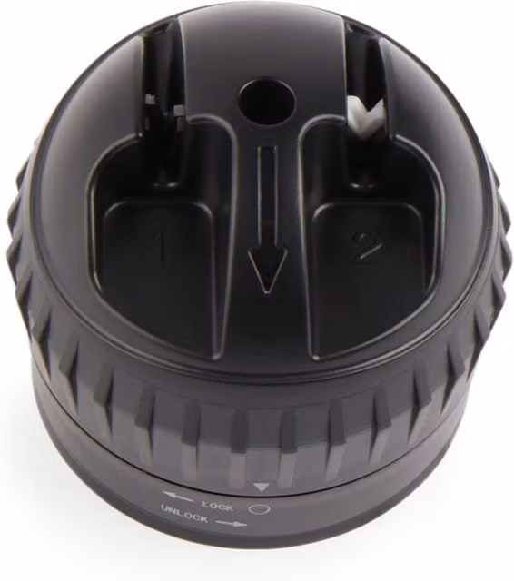 Salter Twist & Lock Ceramic Knife Sharpener - Black