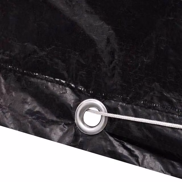Berkfield Home Water Repellent Garden Furniture Cover for 6 Person Poly Rattan Sets in Black – 1