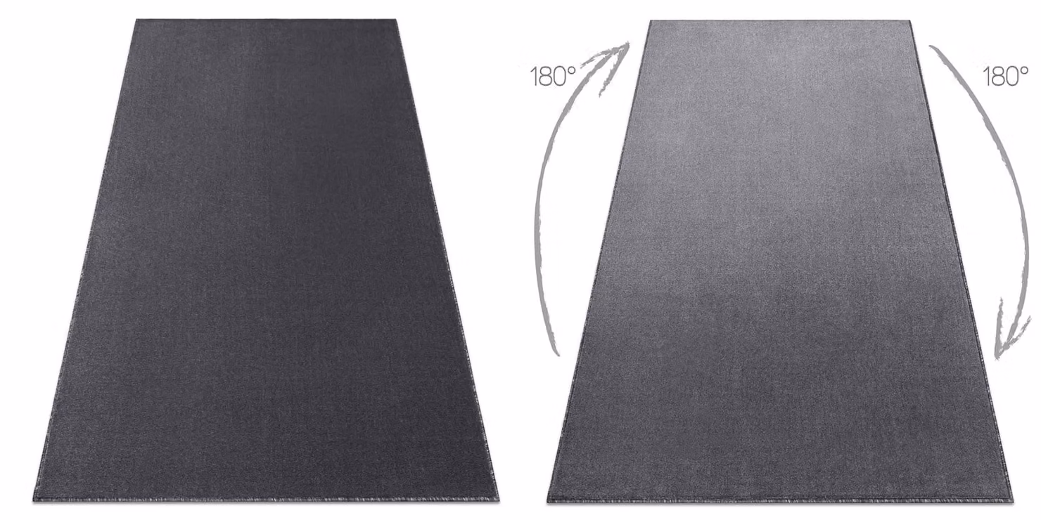 RugsX Fitted Seduction Rectangular Rug in Grey and Multicolour, W: 150 cm, D: 250 cm – 2