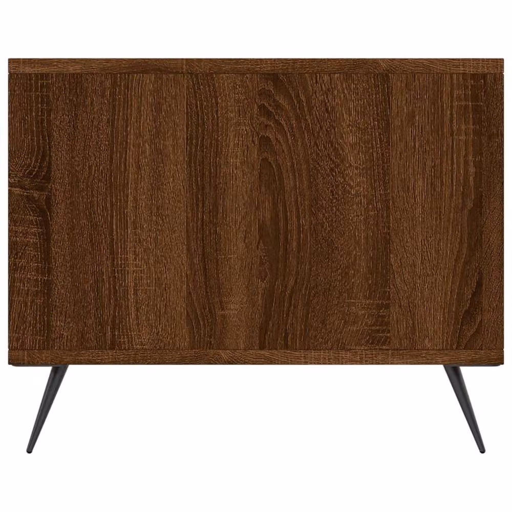Berkfield Home Decorative Coffee Table in Brown Oak, W/D/H: 90 x 50 x 40 cm – 5