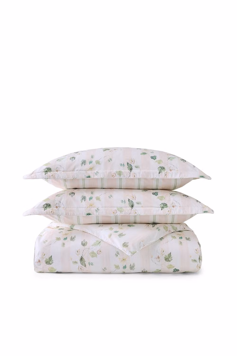 CHRISTY Snowdrops Winter Bloom Reversible Cotton Percale Duvet Cover Set in White, W/D/H: 200 x 200 cm – 2