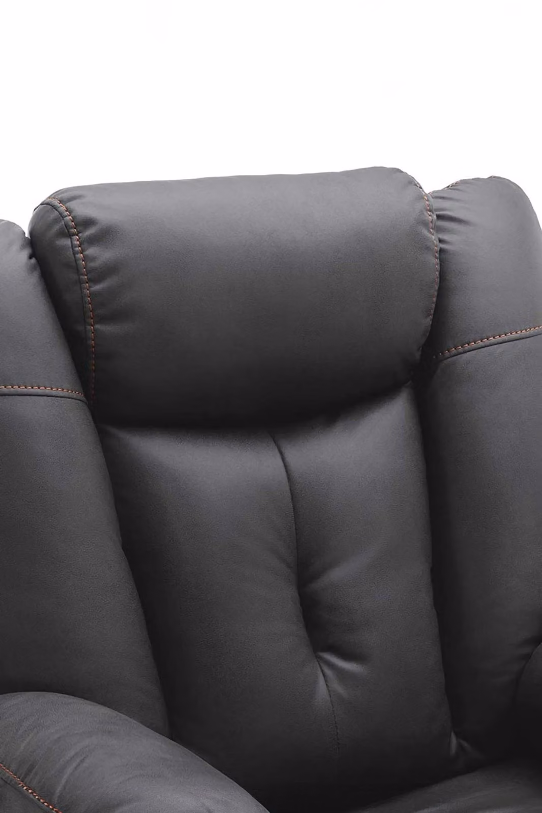 More4Homes Afton Electric Fabric Auto Recliner USB Lounge Chair in Grey – 3