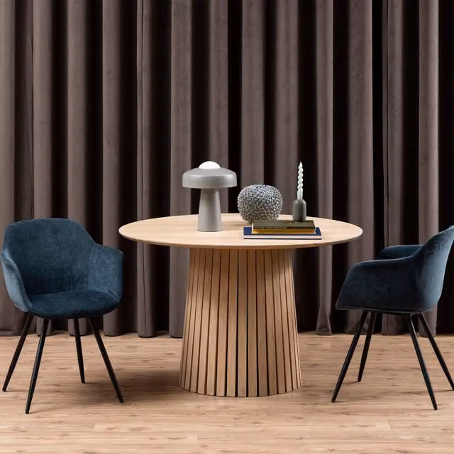 Furniture To Go Christo Round Dining Table in White Oak