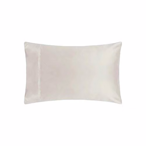 Belledorm Pair of 200 Thread Count 100% Egyptian Cotton Housewife Pillow Cases in Beige – 2