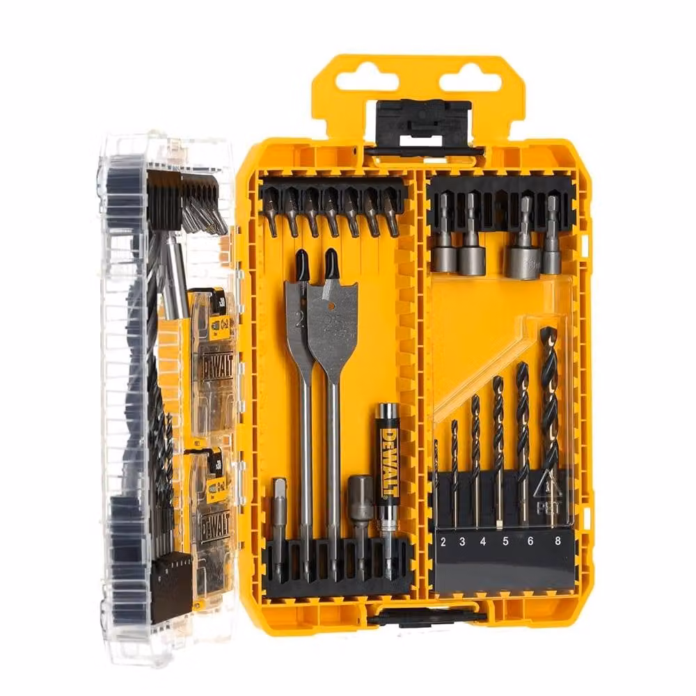 DeWalt DT70785-QZ HSS Drill Bit, Screwdriver Bit and Socket Set in Yellow – 2