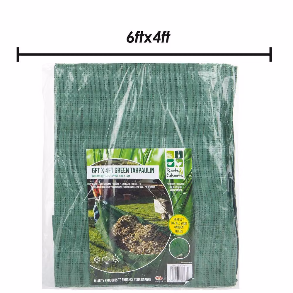 VFM e-Store Green Tarpaulin with Eyelets – 2