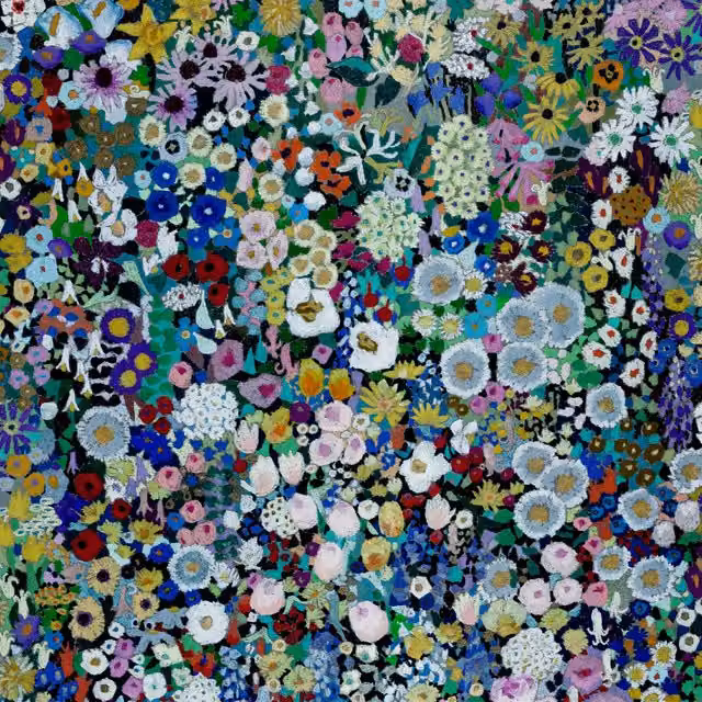 House of Hackney Woodstock Meadow Multicolour Botanical Floral Wallpaper