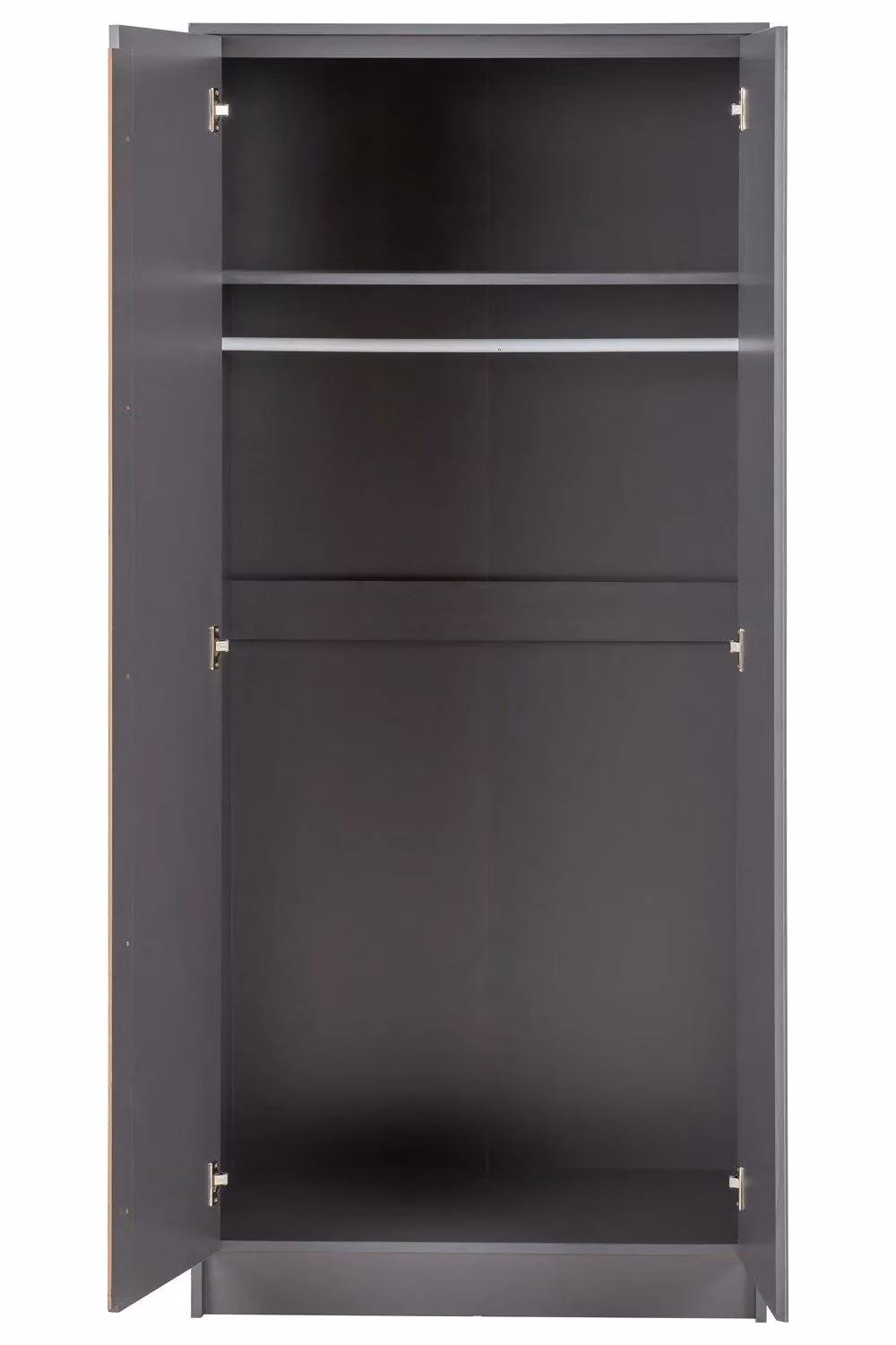 Seconique Malvern Modern Grey 4 Piece Bedroom Furniture Set including Wardrobe, Chest of Drawers and Nightstand – 2