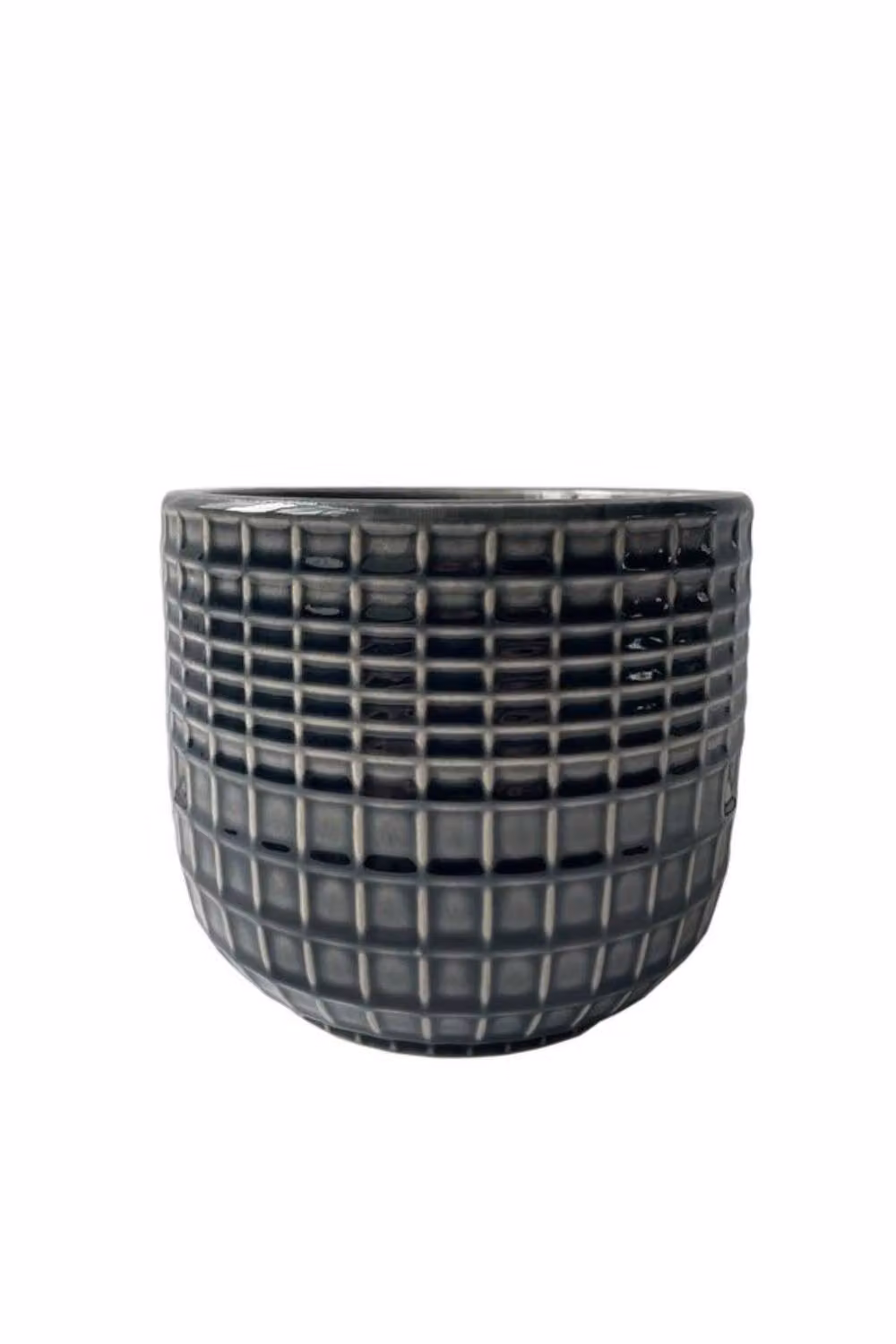 KDMD Hortus Braga Grey Pot H 13 cm x Dia 13.5 cm – 2