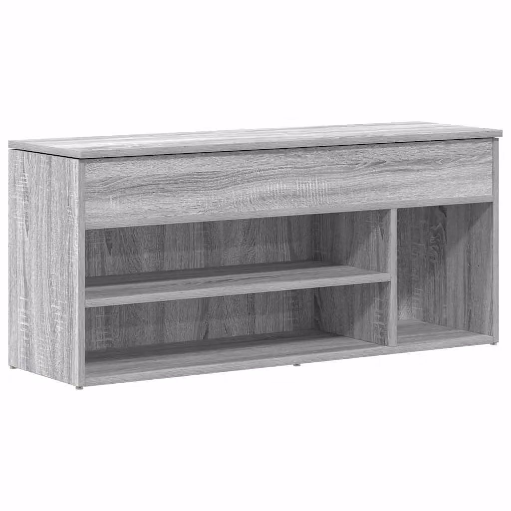 Berkfield Home Grey Sonoma Shoe Bench W/D/H: 102 x 30.5 x 45 cm – 1