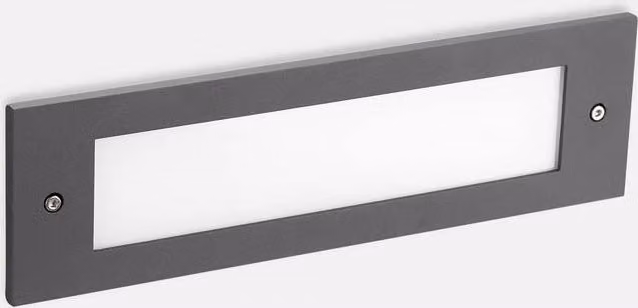 Netlighting Micenas Outdoor LED Recessed Wall Light, Grey, 1140lm, 3000K, IP65 – 2