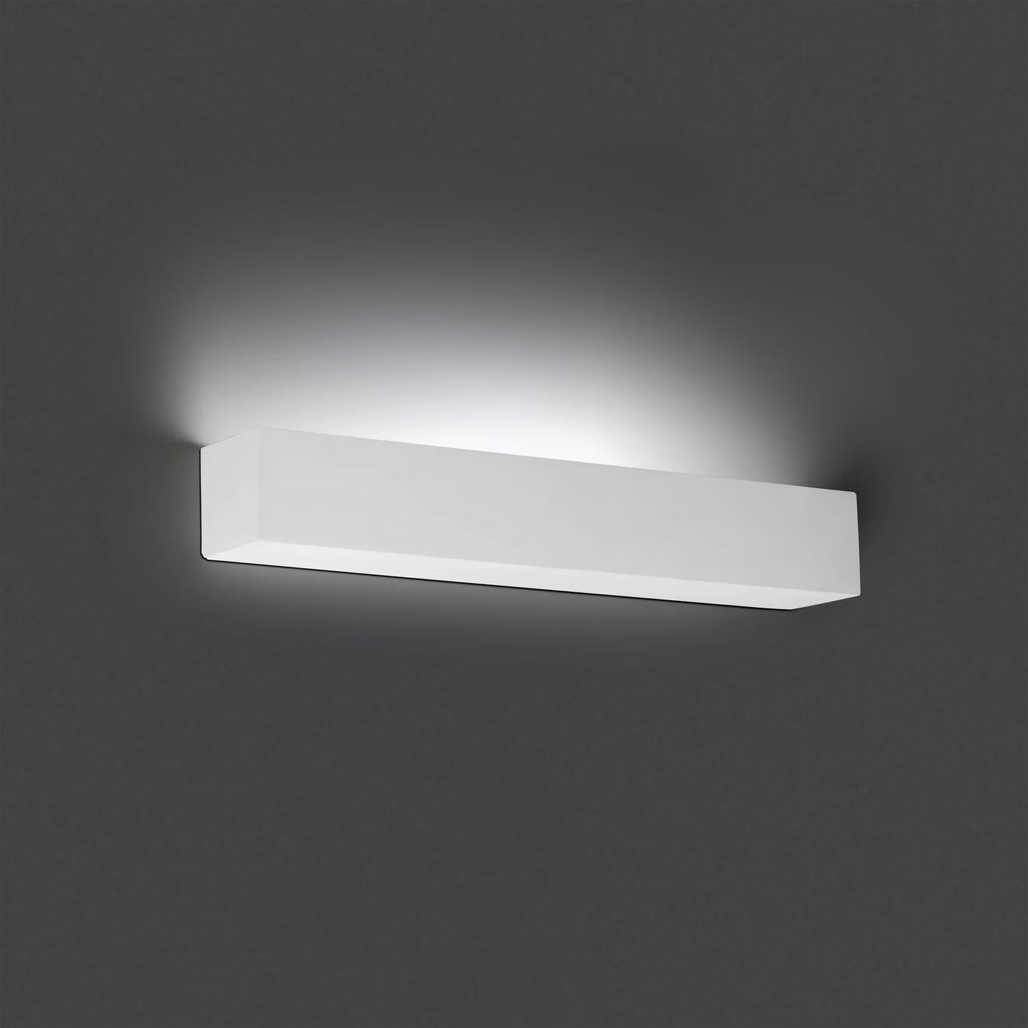 Netlighting Tera LED Indoor Wall Light in White Plaster – 2