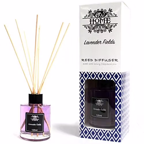 KDMD Lavender Fields Reed Diffuser, 120ml, Purple – 1