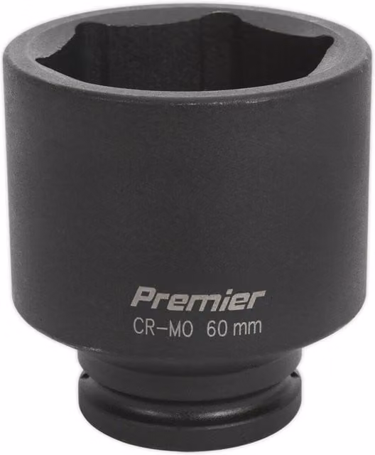 Loops 60mm Forged Deep Impact Socket 3/4 Inch Sq Drive Chromoly Wrench Socket Black – 1