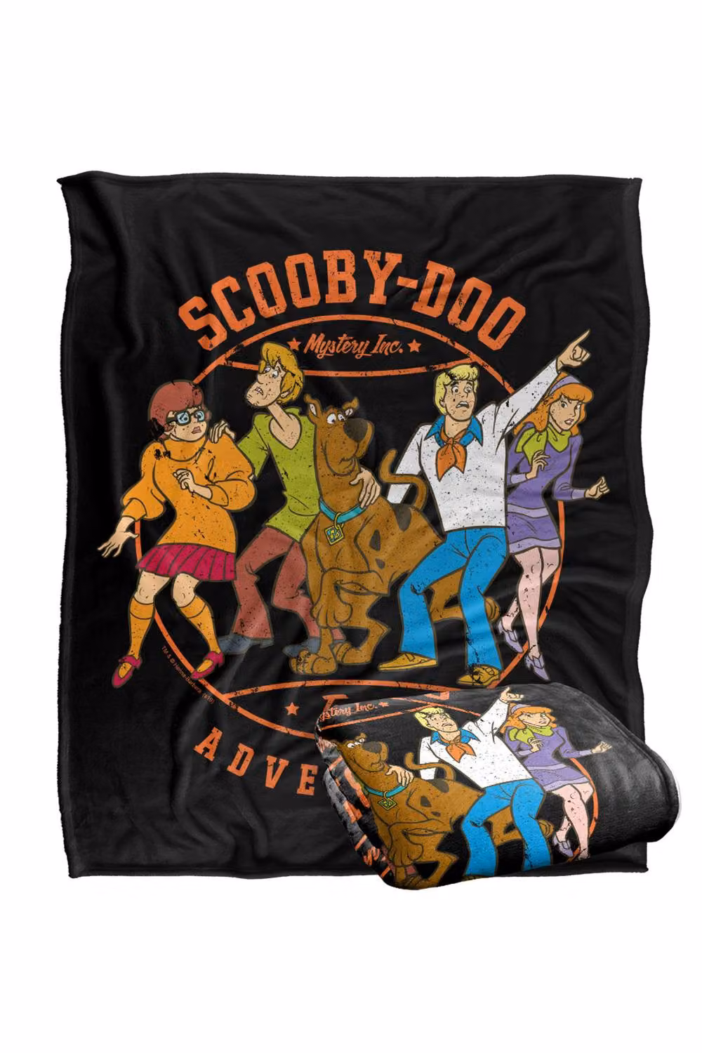 Warner Bros. Scooby Doo Scooby Adventures Silky Touch Super Soft Fleece Throw Blanket, Multicolour, W: 152 cm, D: 127 cm – 7