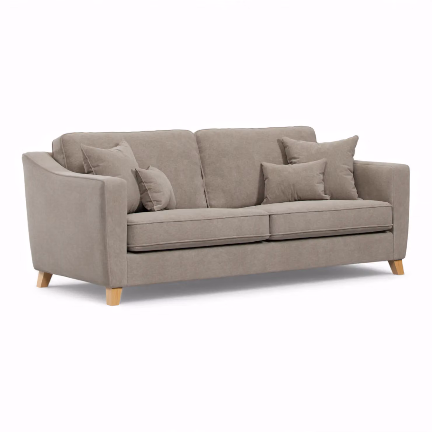 The Great Sofa Company Jackson 4 Seater Chenille Sofa in Beige – 2