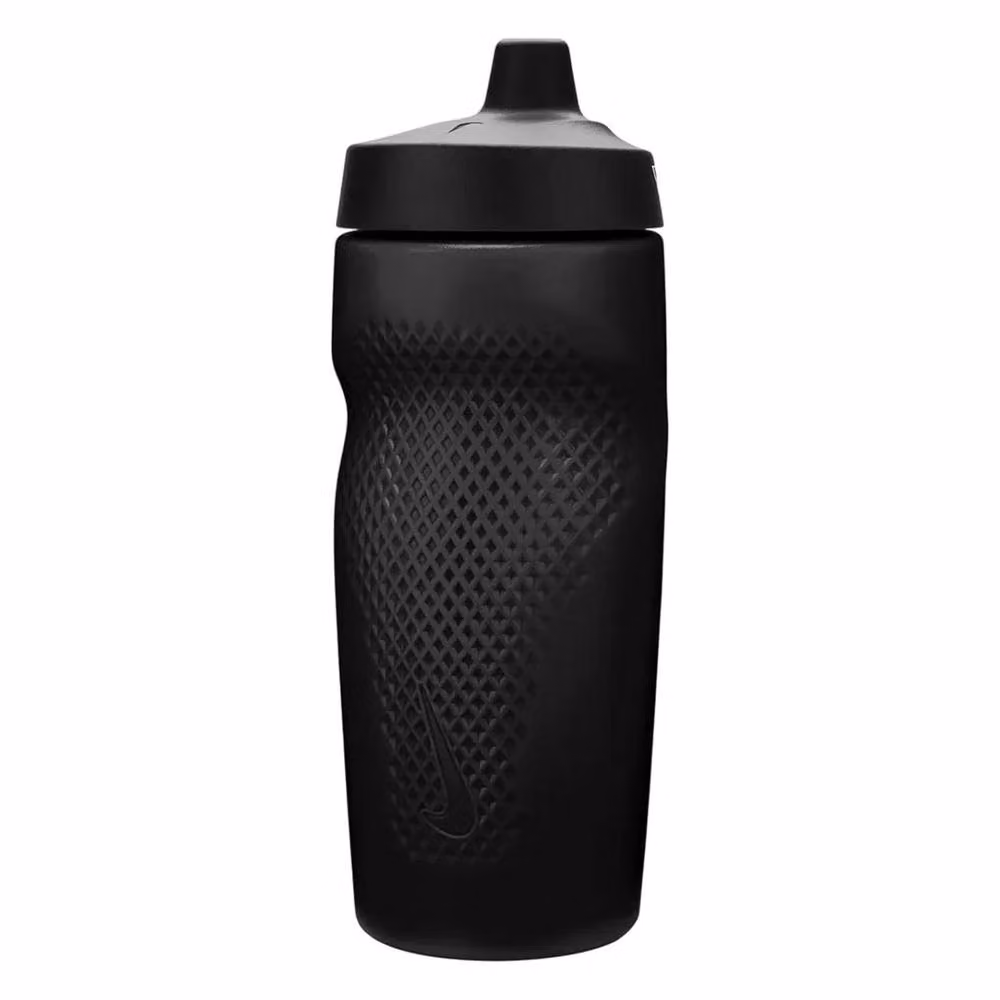 Nike Refuel 2024 Unisex Water Bottle, Black, 532ml – 2