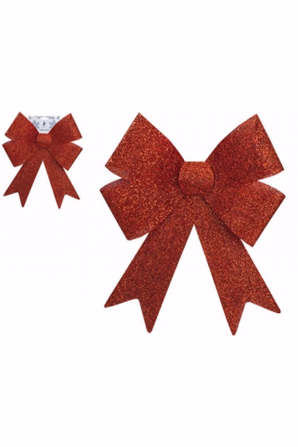 KDMD Large Red Gift Bows, 2 Pack, W/D/H: 37 x 49 x 13 cm – 2