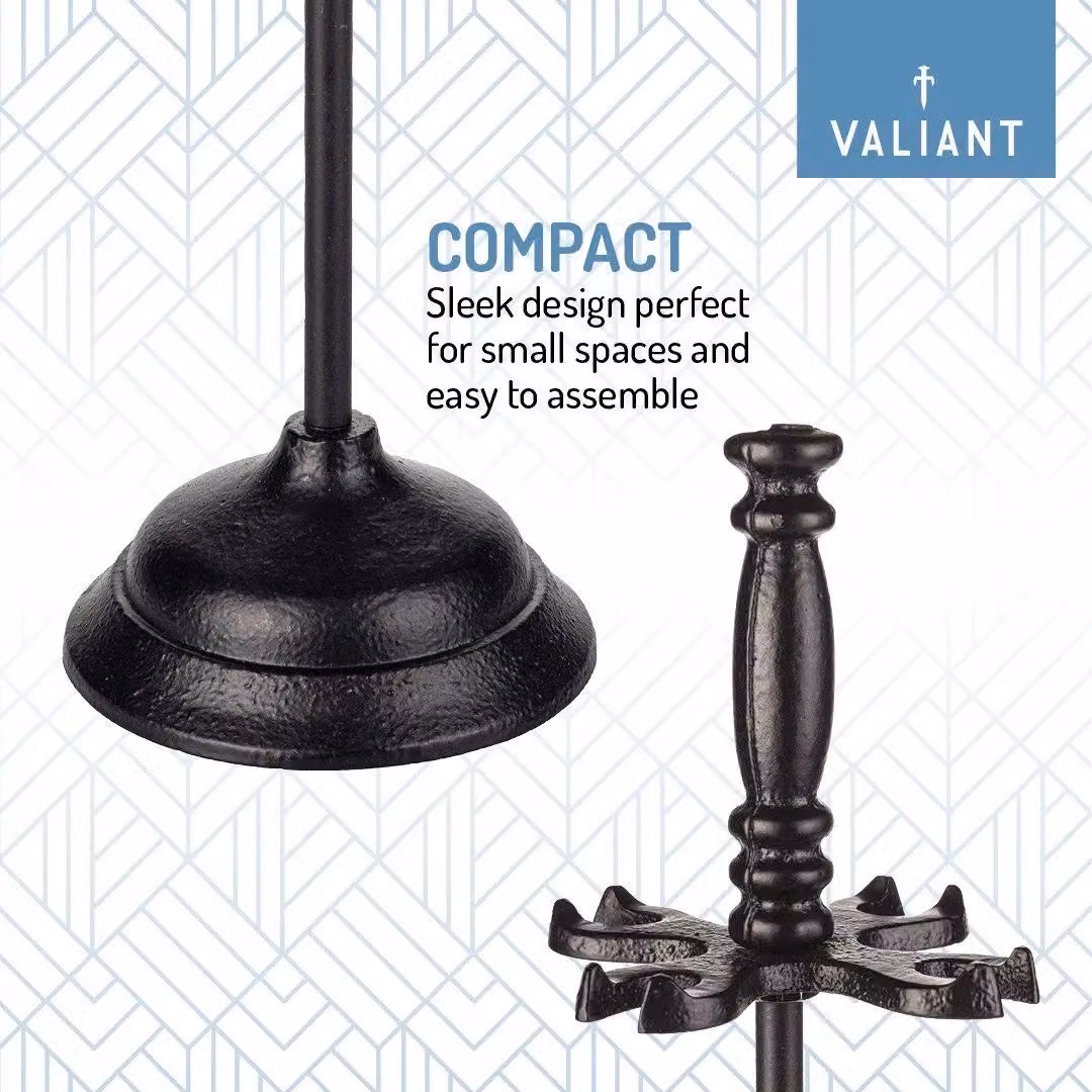 Valiant 5-Piece Fireside Companion Tool Set in Black – 5