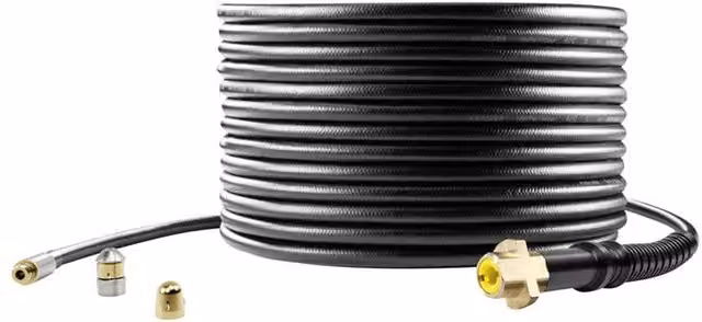 Karcher PC 15 Drain Cleaning Kit, 15m, Black PVC