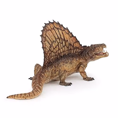 Papo Dimetrodon Dinosaur Figurine, Brown
