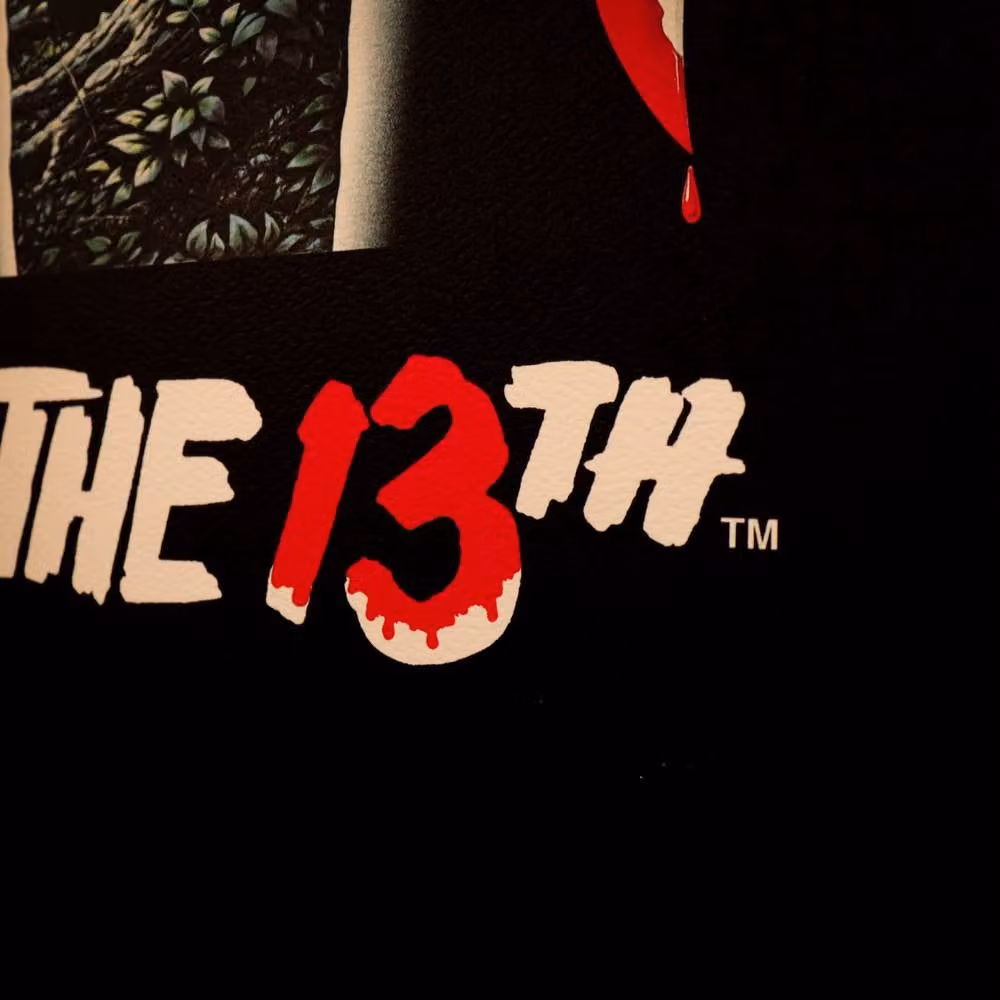 FaNaTtik Friday the 13th Limited Edition A3 Art Print, Multicolour and Black, W: 29.7 cm, H: 42.0 cm – 2