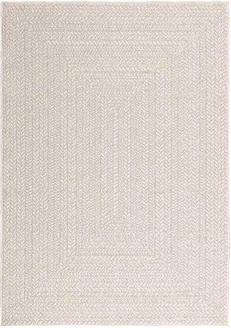 Berkfield Home ZIZUR Jute Look Indoor and Outdoor Rug, Beige, W: 120 cm, D: 170 cm – 1