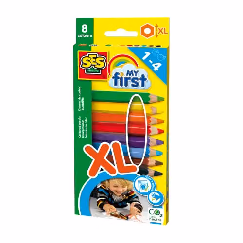 SES Creative My First Coloured Pencils in Multicolour – 1
