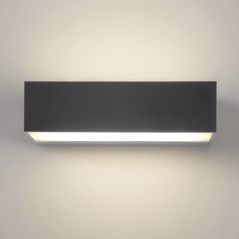Netlighting Ara Outdoor Wall Down Lamp in Urban Grey with 9.3W LED 4000K Cool White IP65 Rating – 3