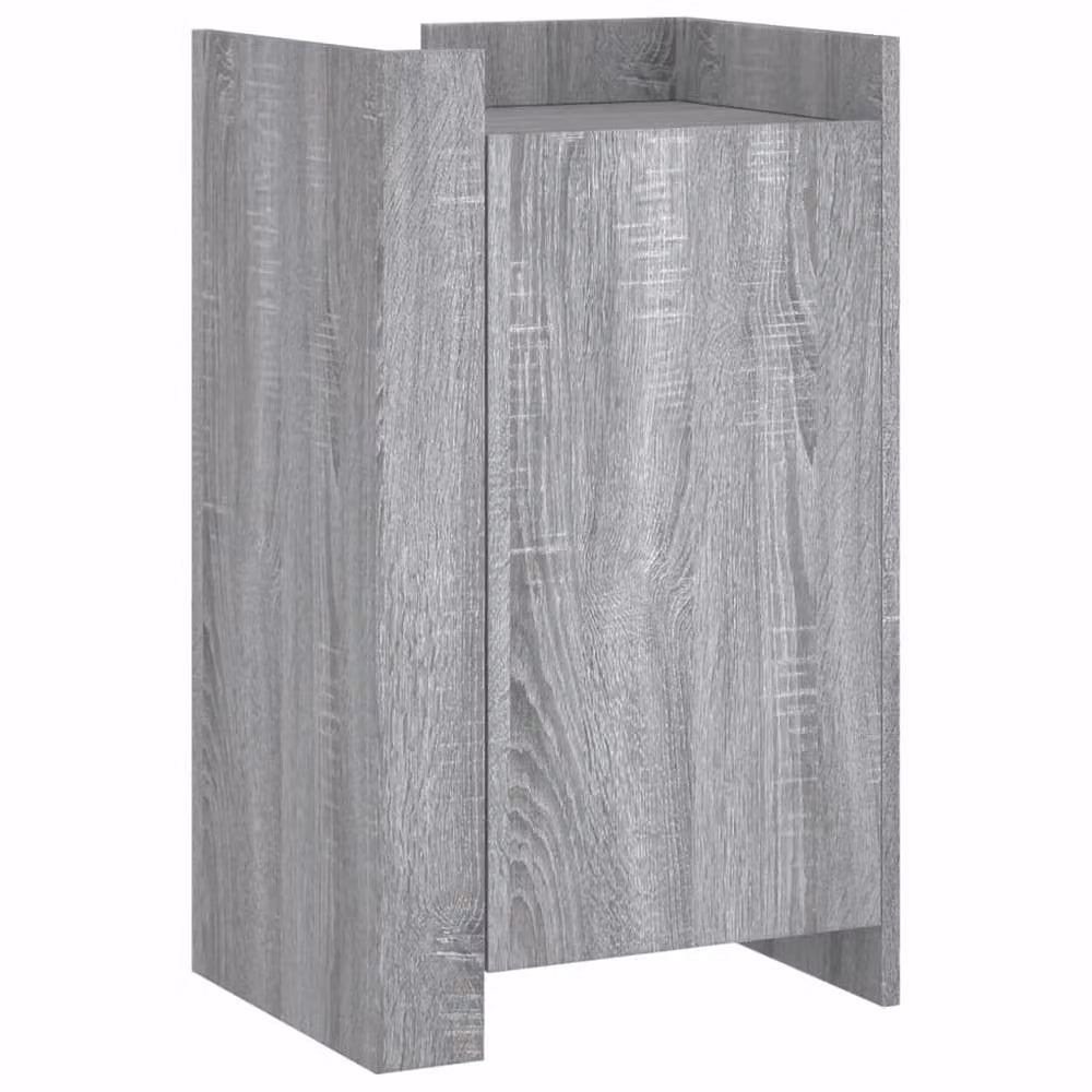 Berkfield Home Modern Grey Sonoma Sideboard, W/D/H: 45 x 35 x 75 cm – 2