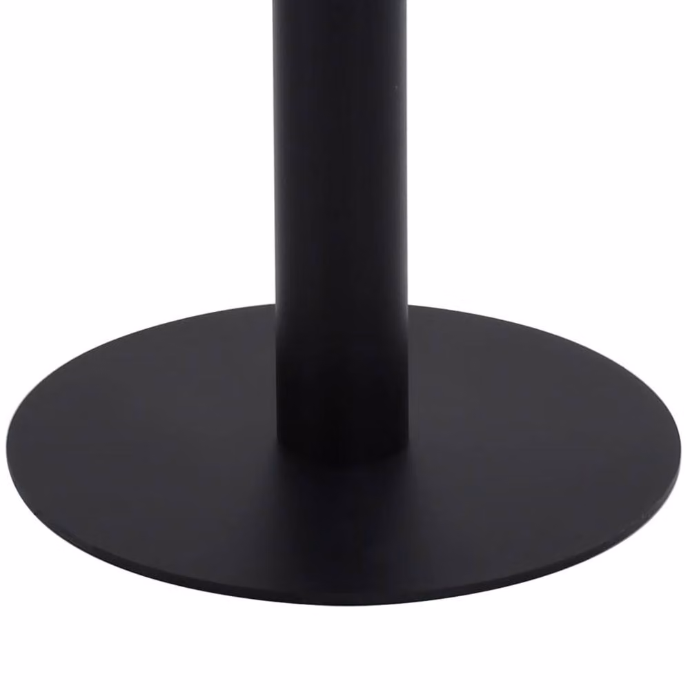 Berkfield Home Bistro Table in Light Brown, W/D/H: 50 x 50 x 75 cm – 3