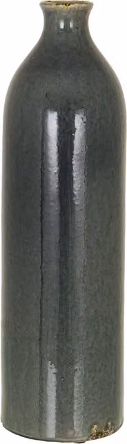 Glowrex Gisela Grey Glazed Ceramic Tabletop Vase