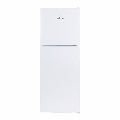 Willow 138L Top Mount Small Fridge Freezer in White
