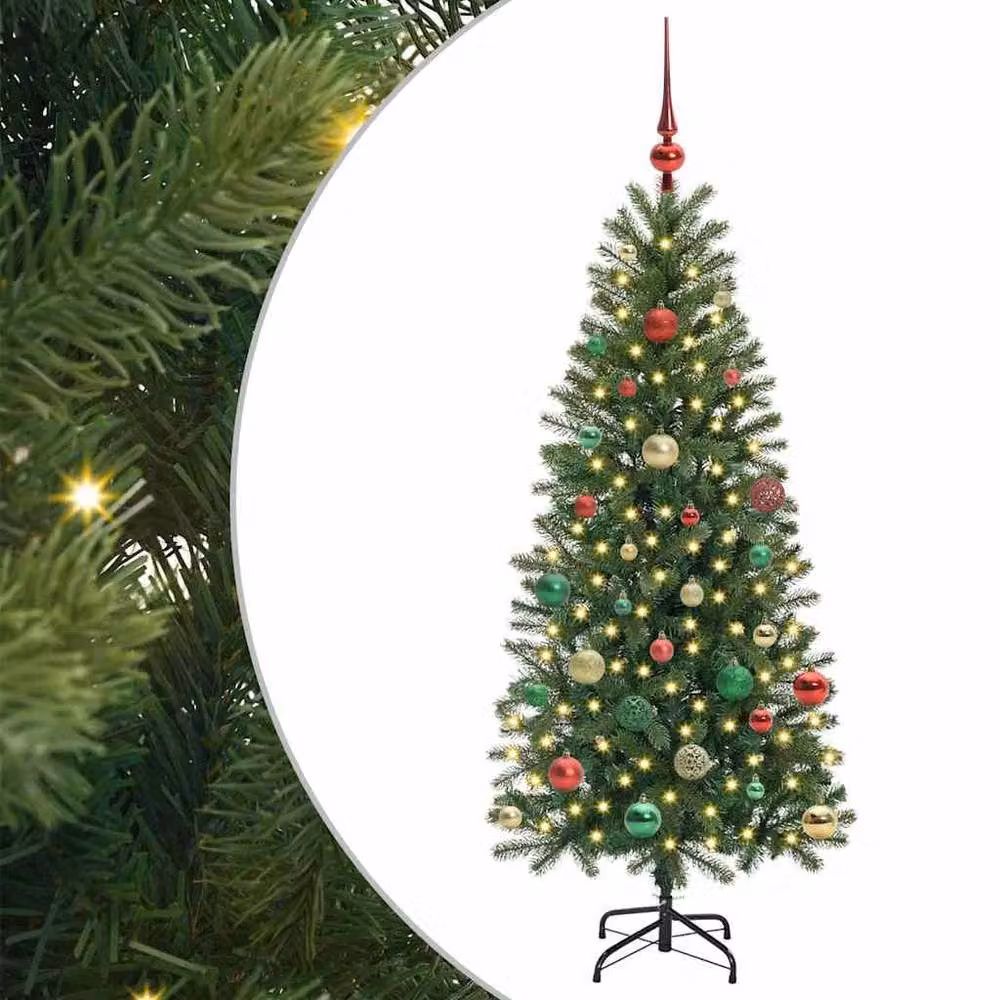 Berkfield Home Green Artificial Christmas Tree with 150 LEDs, Height: 150 cm – 2