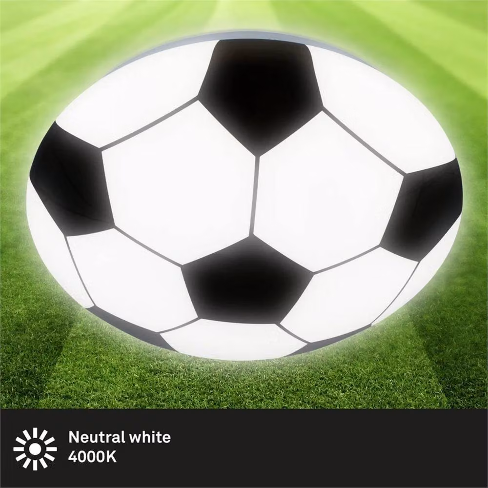SPETLEK LED Football Ceiling Light in White, Black or Multicolour – 2