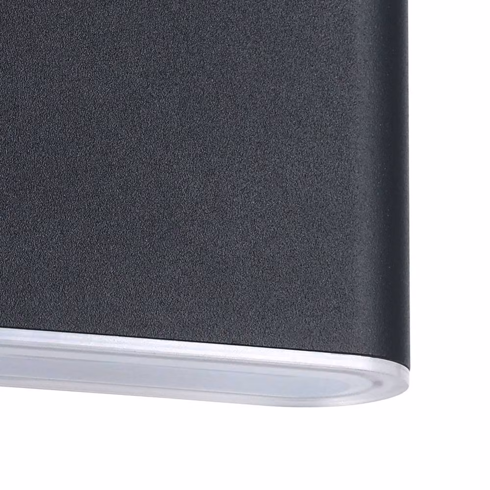 Eglo GRUTTI LED Outdoor Wall Light, Anthracite Grey, IP65, Up/Down Lighting – 3