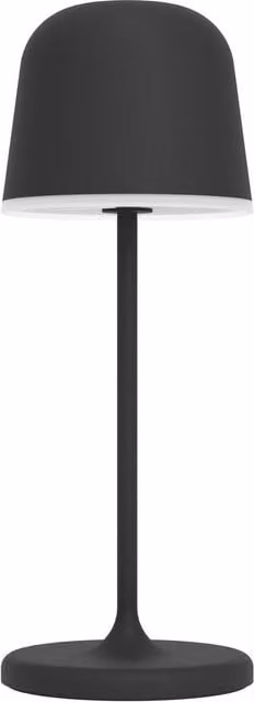Eglo Mannera-S Portable Black LED Table Light with Dimmable Touch Control and Rechargeable Battery