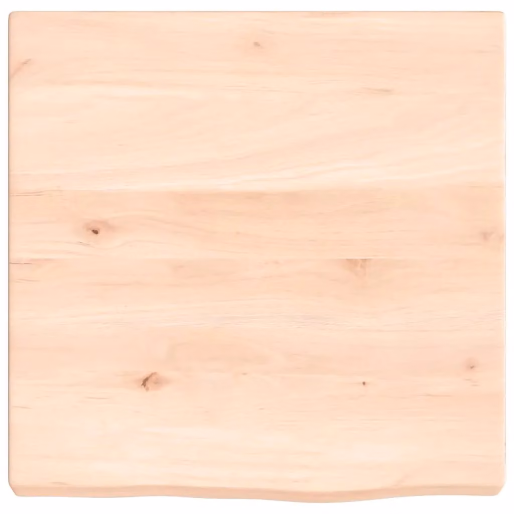Berkfield Home Wall Mounted Rustic Oak Shelf in Brown, W/D/H: 40 x 40 x 4 cm