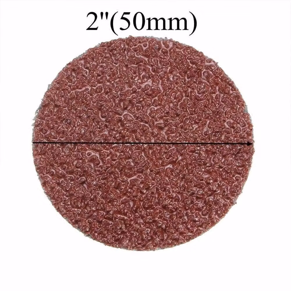 NESTLUNE 50-Piece Type R Roll Lock Quick Change Polishing Discs in Brown, W: 1000 mm, D: 400 mm – 2