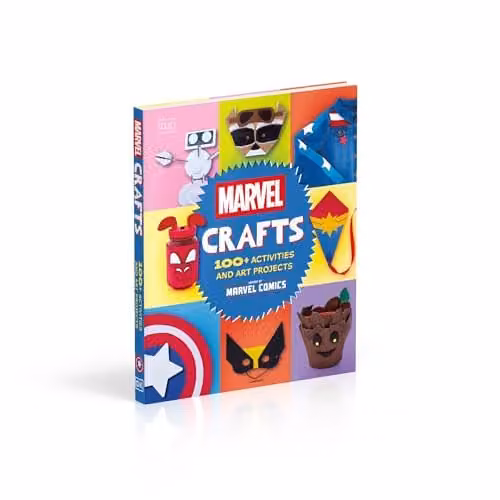 DK Marvel Crafts: 100+ Activities and Art Projects Multicolour Paper Book – 3