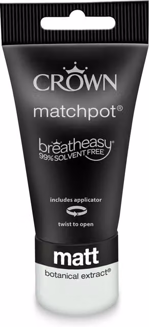 Crown Breatheasy Matt Emulsion Tester in Botanical Extract Green