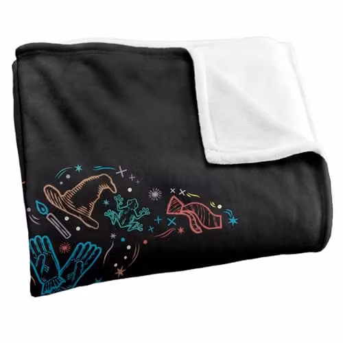 LOGOVISION Harry Potter Back to Hogwarts Super Soft Silky Touch Fleece Throw Blanket, Multicolour, W: 127 cm x L: 152.4 cm – 2