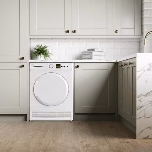 Willow WCD8W 8kg Freestanding Condenser Front Loader Dryer in White – 2