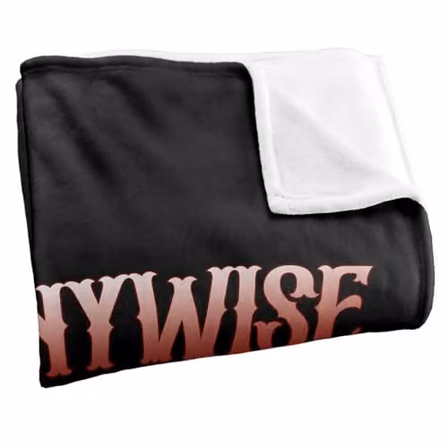 LOGOVISION It The Movie Pennywise Squares Super Soft Silky Touch Fleece Throw Blanket, Multicolour, W: 91.44 cm, D: 147.32 cm – 2